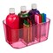 mDesign Plastic Storage Caddy Tote for Sewing & Craft Supplies, Small